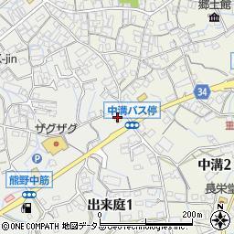 ひろしま農業協同組合　安芸地域本部・熊野支店周辺の地図