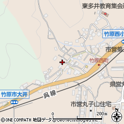 広島県竹原市竹原町2913-12周辺の地図