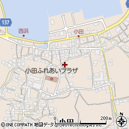 香川県さぬき市小田1497周辺の地図