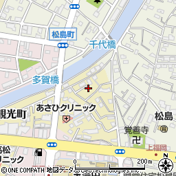 香川県高松市観光町510-14周辺の地図