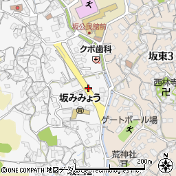 広島県安芸郡坂町大曲周辺の地図