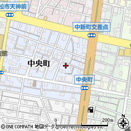 香川県高松市中央町11-25周辺の地図