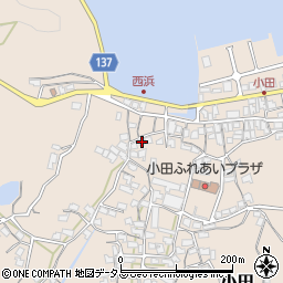 香川県さぬき市小田1735周辺の地図