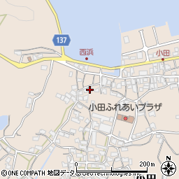 香川県さぬき市小田1734周辺の地図