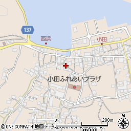 香川県さぬき市小田1706周辺の地図