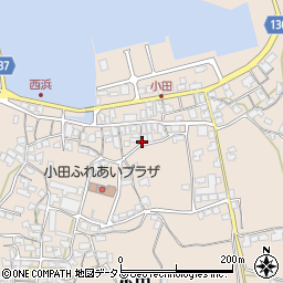 香川県さぬき市小田1507周辺の地図