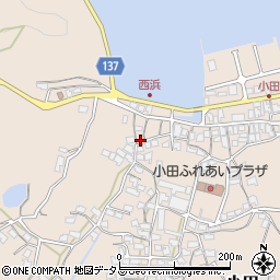 香川県さぬき市小田1724周辺の地図