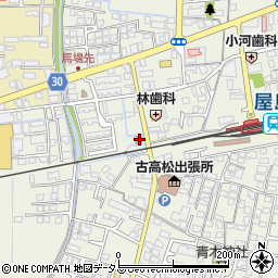 高松古高松郵便局周辺の地図