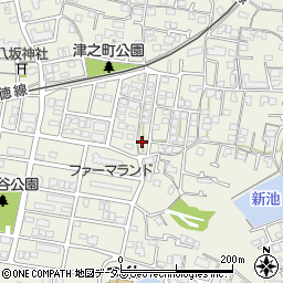 香川県高松市高松町1861-20周辺の地図