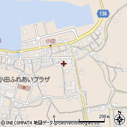 香川県さぬき市小田1412周辺の地図