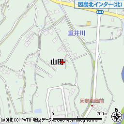 広島県尾道市因島重井町山田3996周辺の地図