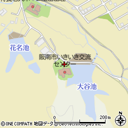 阪南市立社会福祉施設老人福祉センター周辺の地図