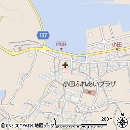 香川県さぬき市小田1726周辺の地図