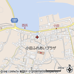 香川県さぬき市小田1709周辺の地図