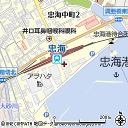 日本肥糧株式会社　広島支店周辺の地図