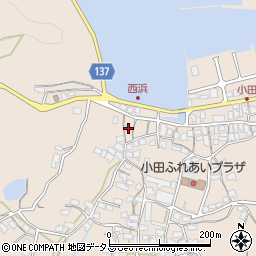 香川県さぬき市小田1722周辺の地図