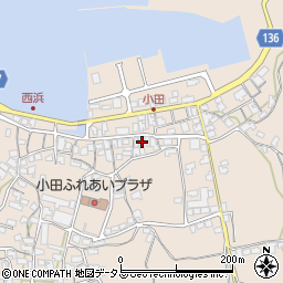 香川県さぬき市小田1506周辺の地図
