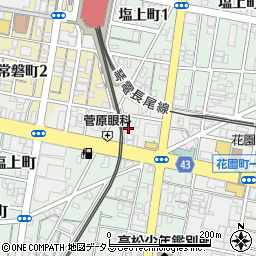 香川県高松市観光通周辺の地図
