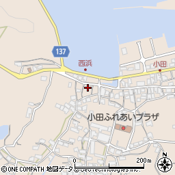 香川県さぬき市小田1714周辺の地図