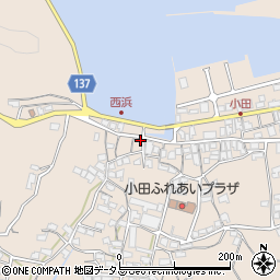 香川県さぬき市小田1711周辺の地図