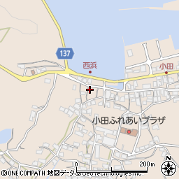 香川県さぬき市小田1715周辺の地図