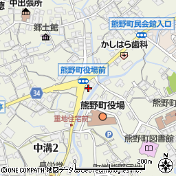 広島県信用組合熊野支店周辺の地図