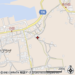 香川県さぬき市小田1204-1周辺の地図
