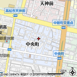 香川県高松市中央町8-3周辺の地図