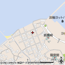 大阪府泉南郡岬町淡輪1352-3周辺の地図