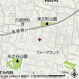 香川県高松市高松町1818周辺の地図