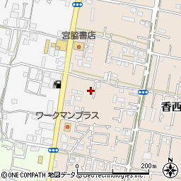 香川県高松市香西南町51周辺の地図