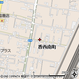 香川県高松市香西南町156-13周辺の地図