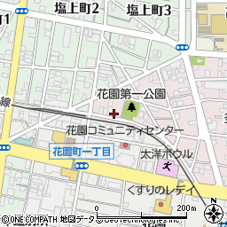 チケットパーク多賀町第２駐車場周辺の地図