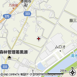 広島県東広島市黒瀬町乃美尾1201周辺の地図