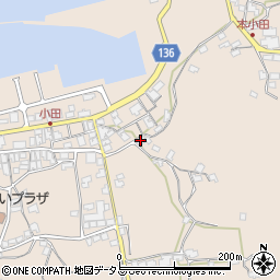 香川県さぬき市小田1203周辺の地図