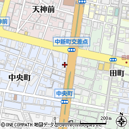 米田智範税理士事務所周辺の地図