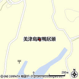長崎県対馬市美津島町鴨居瀬周辺の地図