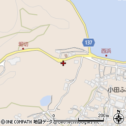 香川県さぬき市小田2065-1周辺の地図