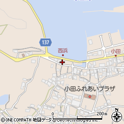 香川県さぬき市小田1717周辺の地図