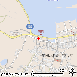 香川県さぬき市小田1718周辺の地図