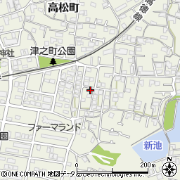 香川県高松市高松町1861-30周辺の地図
