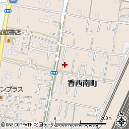 香川県高松市香西南町159-18周辺の地図