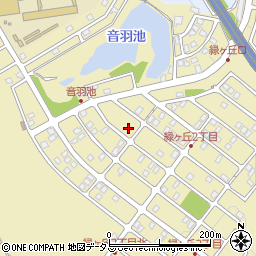 大阪府阪南市緑ヶ丘周辺の地図