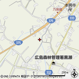 広島県東広島市黒瀬町乃美尾1108周辺の地図
