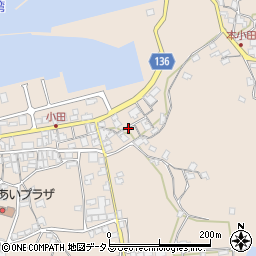 香川県さぬき市小田1198周辺の地図
