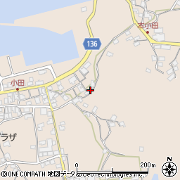 香川県さぬき市小田1188周辺の地図