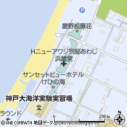 ホテルニューアワジ別邸あわじ浜離宮周辺の地図