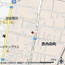 香川県高松市香西南町79-5周辺の地図