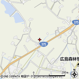 広島県東広島市黒瀬町乃美尾1400周辺の地図