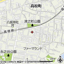 香川県高松市高松町1817-2周辺の地図